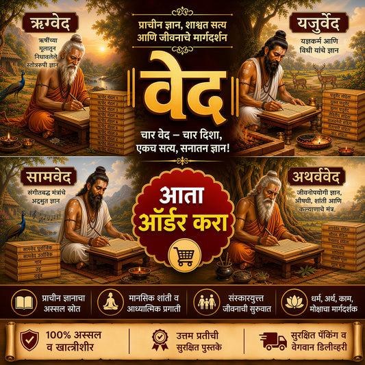 वेद:  हिंदू धर्माचे सर्वात जुने आणि पवित्र मूलाधार ग्रंथ- Vedas