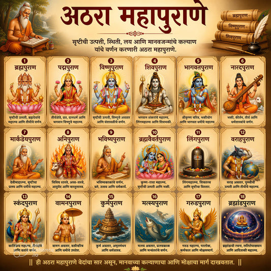 पुराण- भारतीय संस्कृतीचा सर्वात प्राचीन आणि पवित्र ग्रंथ- Puranas